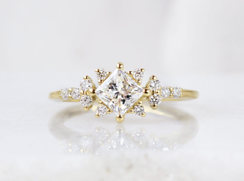 The Classic Appeal of Beautiful Princess Cut Engagement Rings